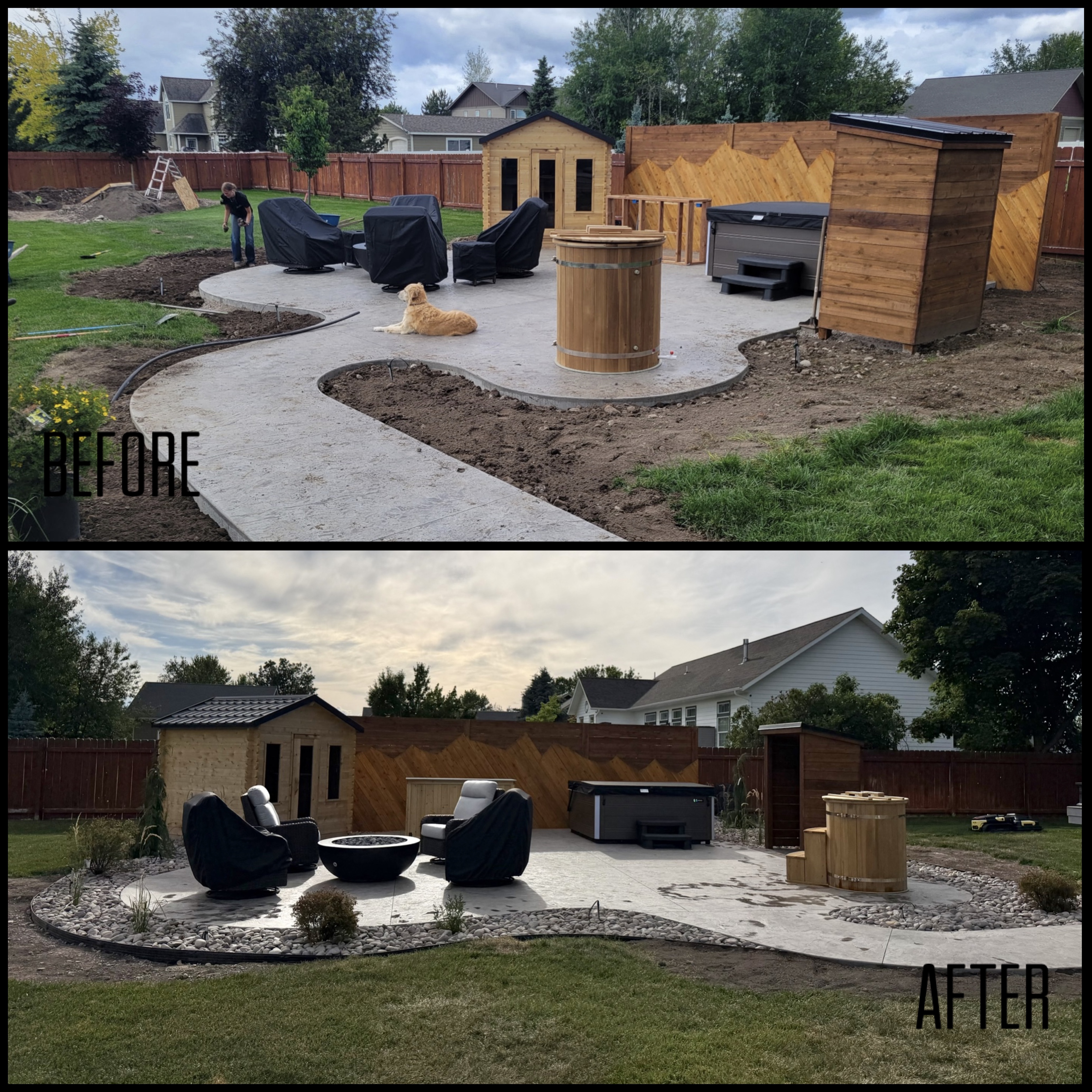 Rock Bed Installation — Kalispell, MT