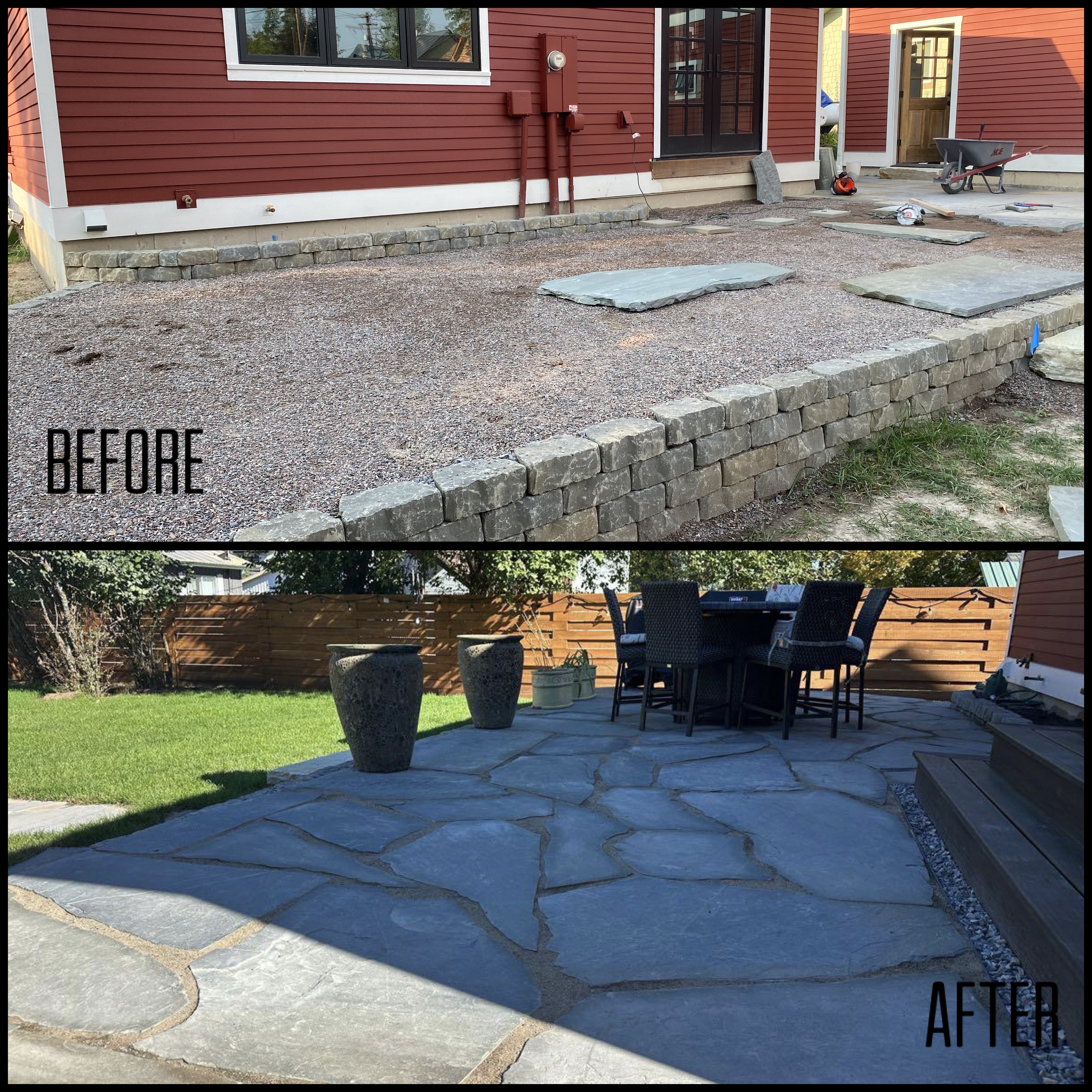 Flagstone Patio — Whitefish, MT